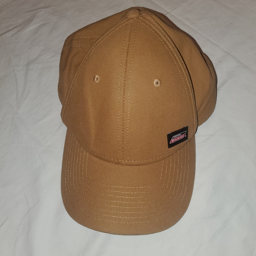 DICKIES Tan Workwear Snapback Hat